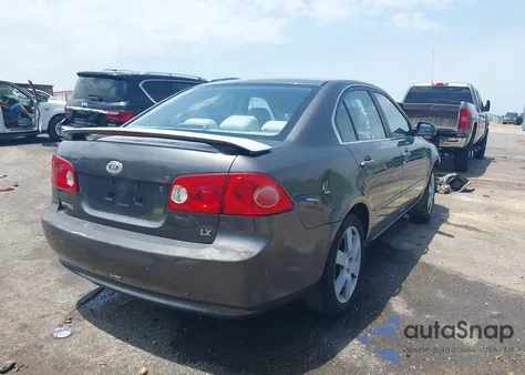 2008 Kia Optima Lx from USA, damaged, VIN KNAGE123185248461